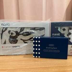 Nanit Smart Sheets and Breathing Band Set